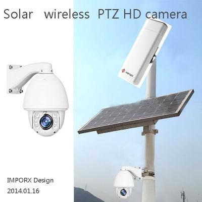 China 2019 Solar Panel 2M Waterproof / Waterproof Wireless Dome IP Camera for sale