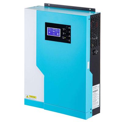 China Inverter hybrid 5.5KW/3.5KW solare inverter AC 220V DC 48VDC MPPT 100A 500VDC in ingresso PV 5500W Onda Sinusoidale Pura inverter ibrido Con WiF for sale