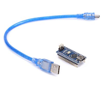 China Development Board With USB Cable Hot Selling Nano V3.0 CH340 Upgraded Version Atmega328P USB To TTL Development Board With USB Cable for sale