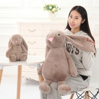 China Cute Hot Selling Cute And Comfortable Girls Soothe Rabbit Doll Plush Doll Ears Easter Bunny Along for sale