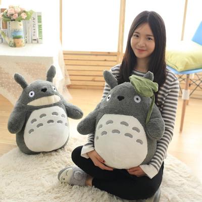 China Cute Chinchilla Toy Japanese Anime Doll Plush Stuffed Animal 30cm Chinchilla With Lotus Leaf Pillow Cushion Children's Toys for sale