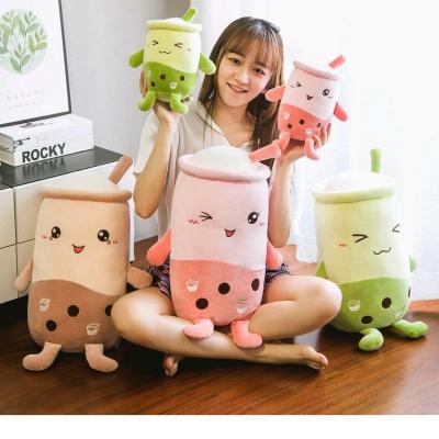 China Cute pottery snow top milk tea simulation plush toy doll pillow cushion doll toy gift for sale