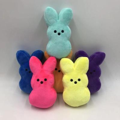 China 15cm Easter Bunny Peeps Plush Toys Cute Stuffed Animal Simulation Rabbit Plush Toy Doll Children Kids Pillow Boy Girl Gifts for sale