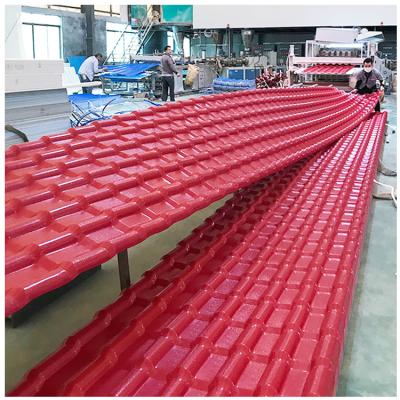 China Waterproof Resin Roof Tile Polycarbonate Plate Construction Waterproofing Homes Building Materials for sale