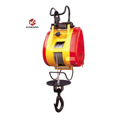 China Mini Boat Steel Wire Cheapest Portable Mini Portable Rope Cable Winch Electric Hoist Winch Crane for sale