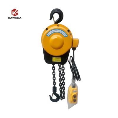 China DHS Type 110 V 220 V 380 V Block Electric Chain Hotels Small Hoist for sale