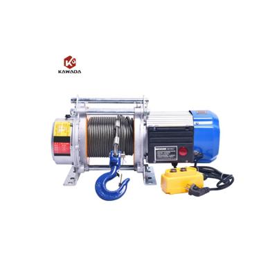 China Hoist Electric Hoist 1000kg 500KG 220v 380v 50HZ 60HZ Height 30m Cargo Hoist Cable Pulling Electric Wire Rope Hoist Crane for sale