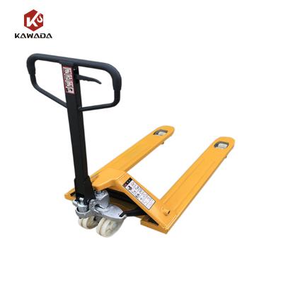 China Wholesale Price 2000KG 2TON 2500KG 2.5TON China Building Material Stores Forklift Manual Hand Forklift Hydraulic Pallet Truck for sale