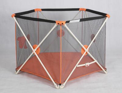 China Outside Folding Portable Playpens For Babies / Adjustable Child Playpen Fence for sale