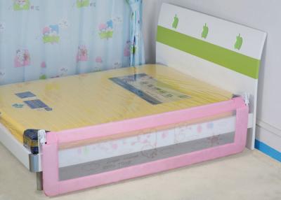 China Firm Fold Down Mesh Bed Rails / Security Crib Rail Protectors for sale