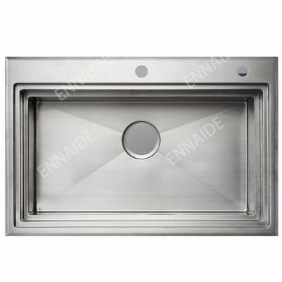 China Without Faucet Best Price American Standard Bowl AR7650X-2 Kitchen Sink for sale