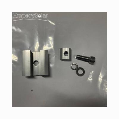 China & AL6005-T5; SUS 304 & A2-70 Bolt Price Mid Flange Nut Solar Panel Brackets Favorable Useful Mid Flanges Solar Panel Bracket for sale