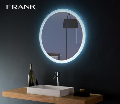 China Bathroom Magnifying Mirror With Led Light Smart Mirror With Touch Screen for sale