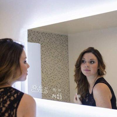 China Magnifying Led Bathroom Wall Mirror Makeup Mirror For Hotel Bathroom for sale