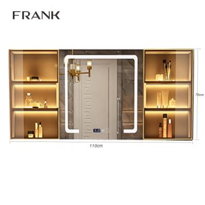 China Enlarging Bathroom Led Mirror Cabinet Modern Bathroom Vanity Cabinet for sale