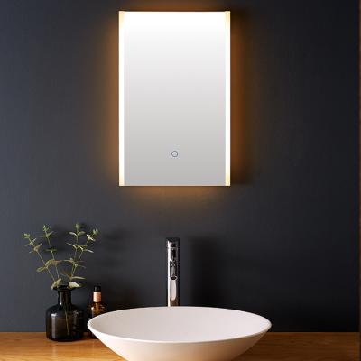 China Wholesale Smart Bathroom Magnifying Anti-fog Led Mirror For Hotel Decoration for sale