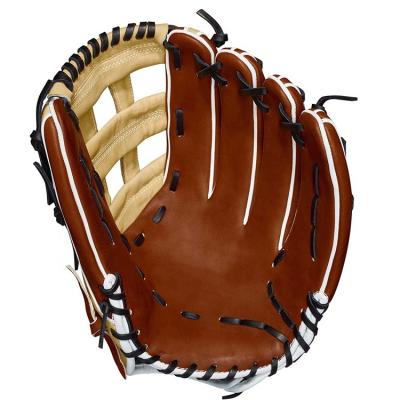 China Professional CUSTOM MADE Player Baseball Gloves Cowhide Leather Baseball Outfield Gloves Premium Baseball Gloves for sale