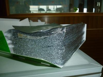 China Plain Sheet Catering Aluminium Foil Roll Embossed Folded Aluminium Foil Sheets for sale