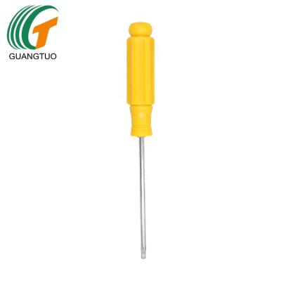 China Durable/Portable T10 Grip Security Orange Torx Screwdriver for Xbox 360/PS3/PS4 Tamperproof Controller for sale