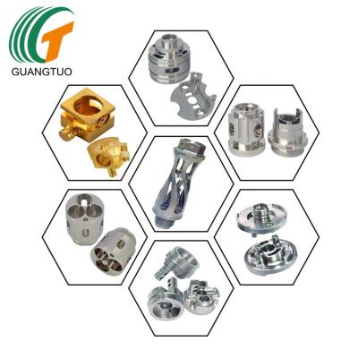 China Aluminum complex CNC part expert by CNC machine in one (formed by a time series) for sale