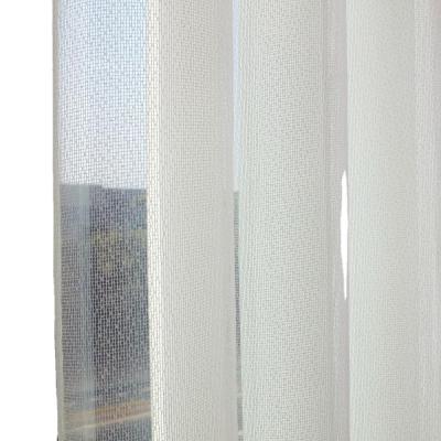 China Eco-friendly Polyester Pure Vertical Blinds For Window Motorized Shades Shang'ri-La Blinds With Good Price for sale