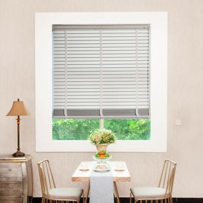 China Eco-friendly Waterproof Easy To Clean Polyester Venetian Window Blinds For Office Bedroom for sale