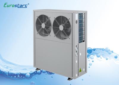 China 16.4KW Heating Capacity Air Source Heat Pump Hotel Water Chiller Heater for sale