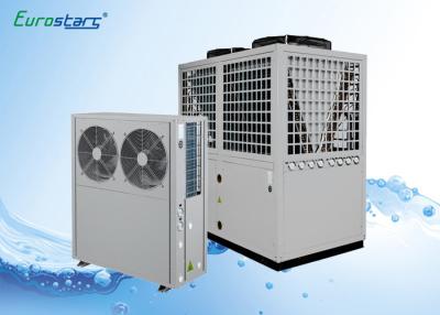 China Multifunction Air Source Heat Pump Water Heater Double Pipe Condenser for sale