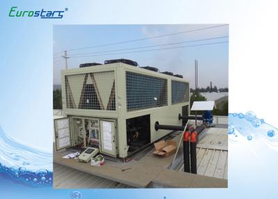 China Heat Recovery Air Source Heat Pump Semi Hermetic Screw Compressor for sale