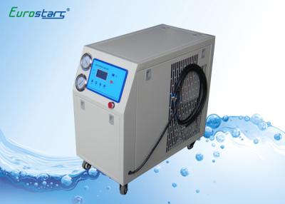 China Refrigerador de agua industrial de la refrigeración por aire de la soldadura del corte con el compresor rotatorio en venta