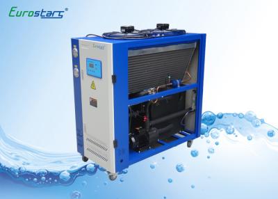 China 8 HP Double Condenser Portable Water Chiller Units Water Cooled Ac Unit 380V for sale