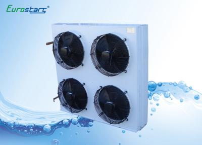 China El cambiador de calor de cobre/de aluminio del refrigerador con 4 fans echa a un lado descarga del aire en venta