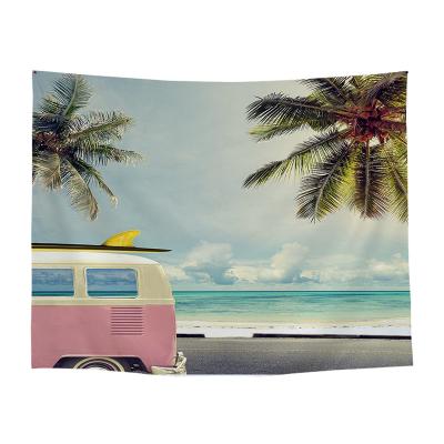 China Large Modern Wall Tapestry Nature Tapestry Hawaii Wall Tapestry Boho Decor for sale