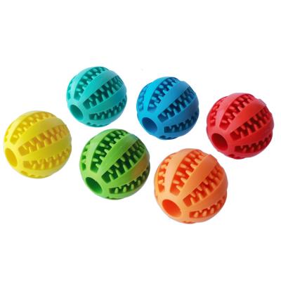 China Viable Supplies IQ Interactive Pet Dog Puzzle Ball for Small and Large Dogs / Puppy Teeth Cleaning / Treat Dispenser / 2 in 1 for sale