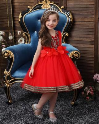 China New washable children's dresses, dresses, princess dresses, girls' skirts, costumes and party dresses for children for sale