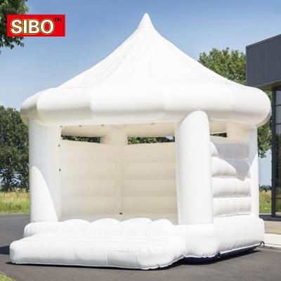 China Wonderful Bouncy Castles Wedding Inflatable Tent Cheap Kids Bouncy Castle Jumping White Bouncy Castle Bounce House for sale