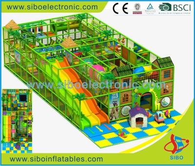 China Soft Ground Multi Color Indoor Playground Equipment, Naughty Castle, Indoor Playground For Kids for sale