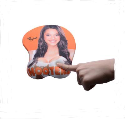 China Amazon custom hot sale new product sexy girl breast mousepad 2021 mouse pad for sale