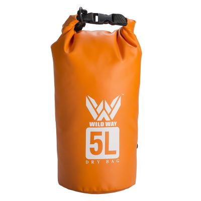 China YETU New Arrivals 5L 10L 15L 500D PVC Tarpaulin Camping Waterproof Hot Selling Outdoor Hiking Dry Bag for sale