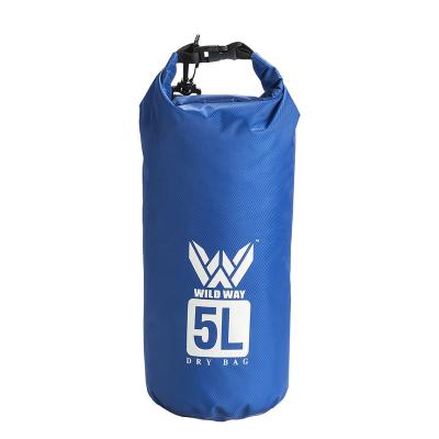 China YETU Waterproof New Arrivals Wholesale Price 5L 10L 15L Polyester Ripstop 68D/TPU Camping Waterproof Hiking Dry Bag for sale