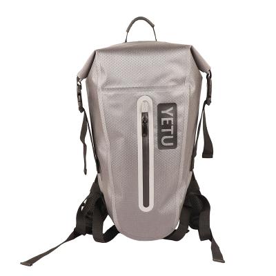 China Water Proof Yetu Newcomers Fashion Style Logo Bag Custom Made Camping Hiking Dry Waterproof Backpack for sale