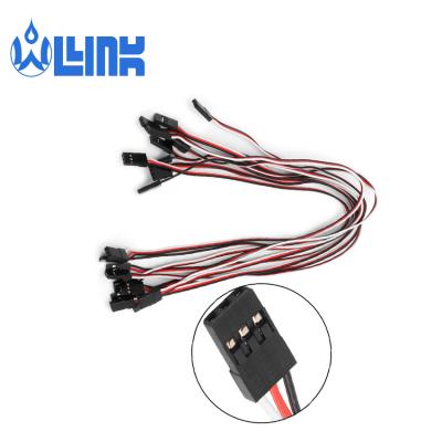 China OLINK 2022 RC Cars 300mm 30cm 26awg 30core Rc Servo Extensions Lead Cable For Rc Servo Wire Servo Cable for sale