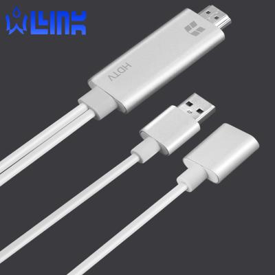 China Type-C Enabled Devices High Quality Usb To Hdml Cable / Adapter With Usb/a Charging for sale