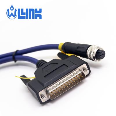 China Automotive / Automation / Industry / Camera / LED Male-Female D-sub Db15 D-sub25 Connector etc. 25pin Db25 for sale