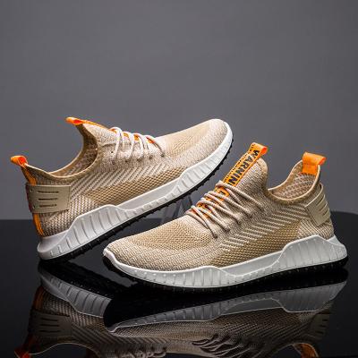 China New Round Men's Fashion Women's Flat Shoe Breathable Sneakers Sports Casual Running Shoes Plus Size 39-44 for sale