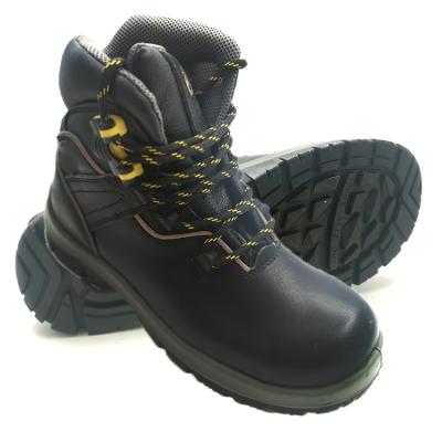 China Outdoor Industrial Work Toe Men Anti-skid Puncture Proof Steel Toe Safety Shoes for sale