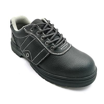 China Upper Steel Toe Safety Shoes Steel Toe Fashion Injection Outsole Leather For Men for sale