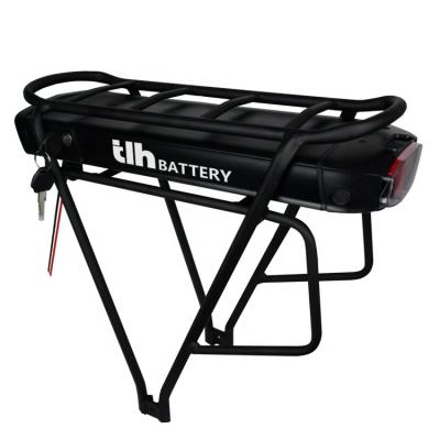 China 48V Electric Bike Rear Rack 36V 48V 10Ah 11Ah 13Ah Lithium Ion E-bike Batteries for sale