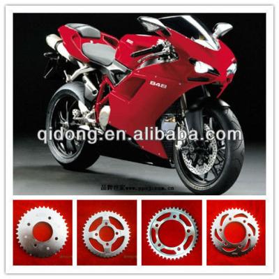 China Carton Thailand / Thailand Motorcycle Parts Steel Motorcycle Sprocket for sale