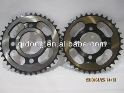 China dayang 420 428 520 motorcycle chain sprocket for sale